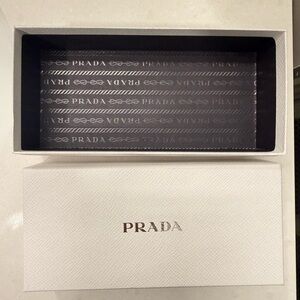 Prada Black and White Accessory Box